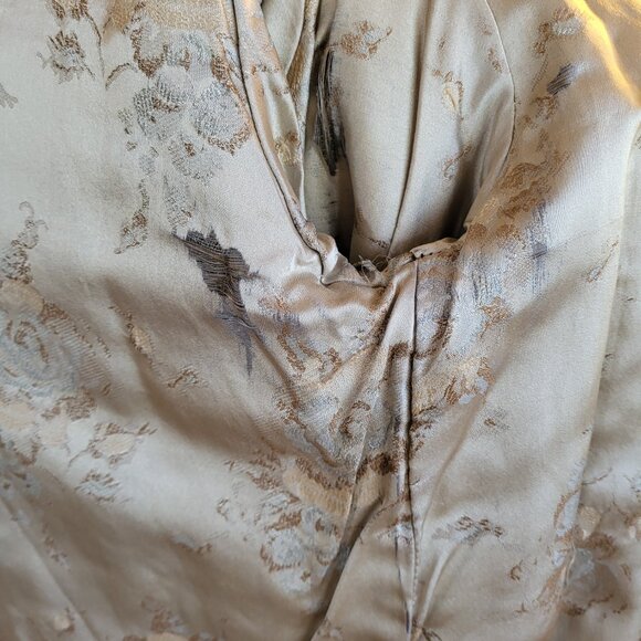 Vtg 1960's Black Broadtail Persian Lamb Fur Jacket with Grey Mink Fur Collar - Picture 15 of 16